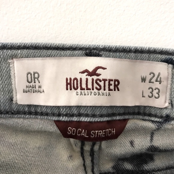 Custom bleached Hollister jeans - Picture 4 of 4
